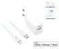 Preview: USB C+A Lade-Set 20W, PD, weiß, 1m Lightning/C 20W, 3,6V~5,9V/3A; 6~9V/2A; 9V~12V/1,5A